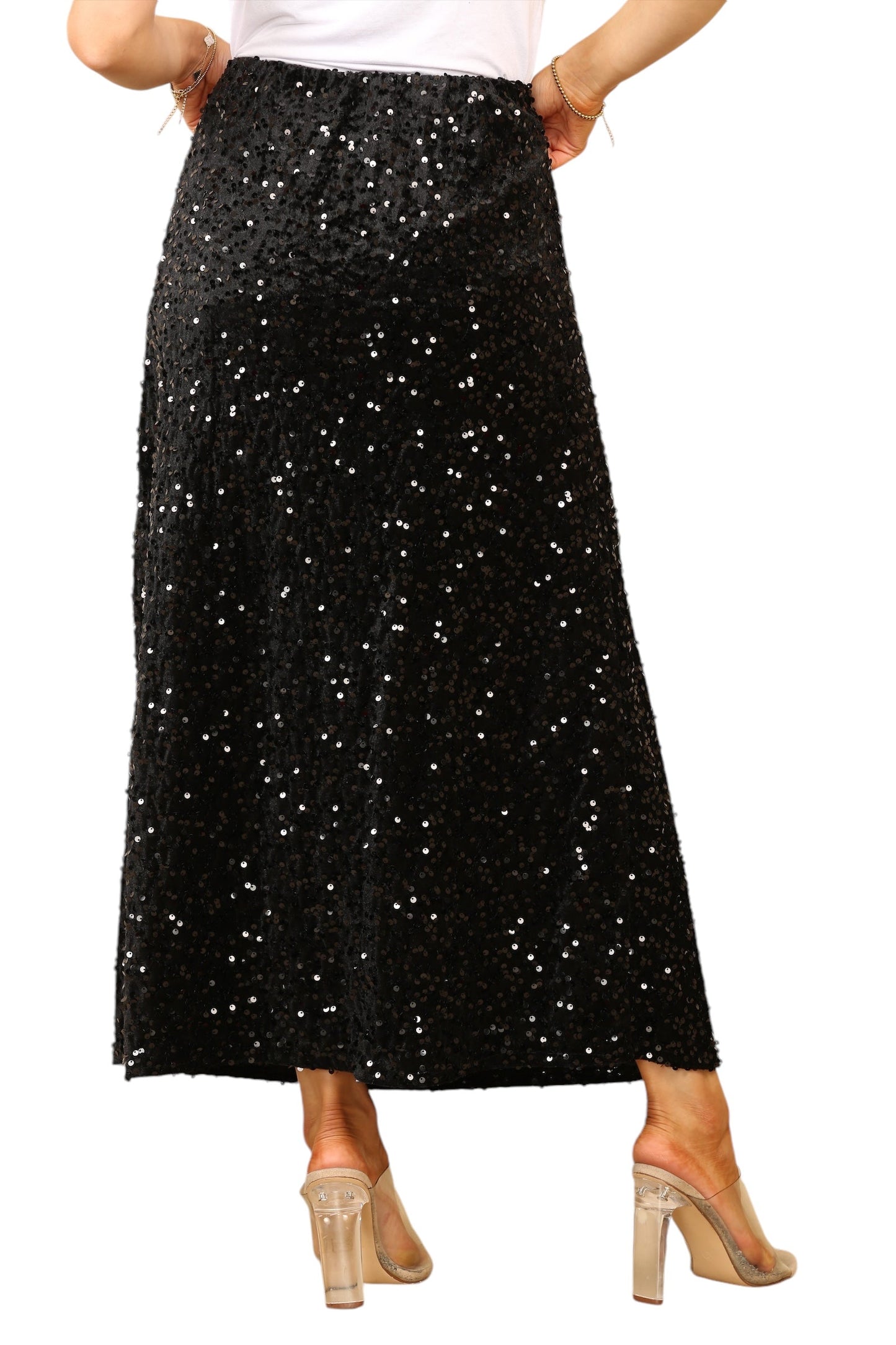 Full seqvin maxi skirt