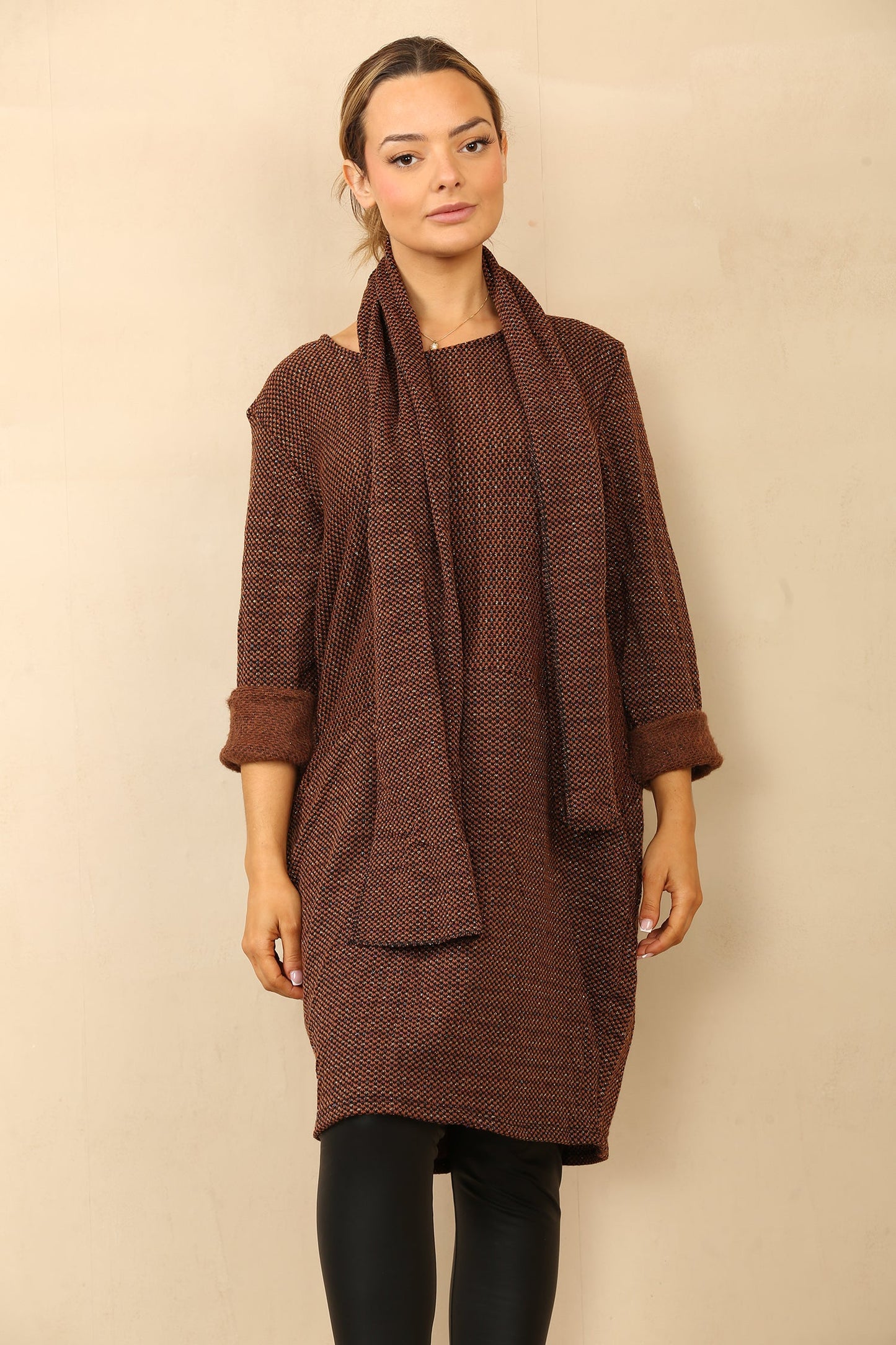 Mingal and Lurex Dress