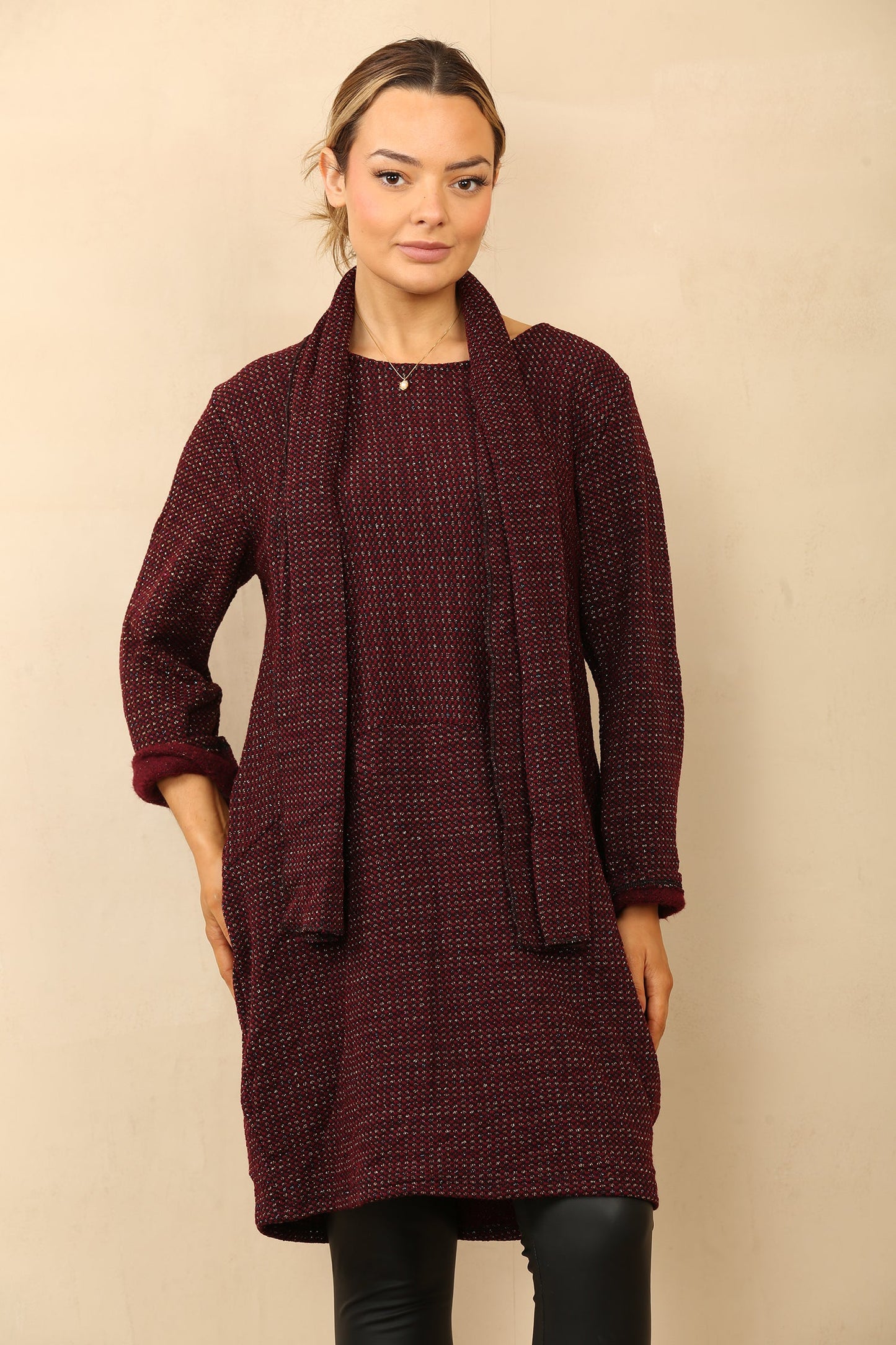 Mingal and Lurex Dress